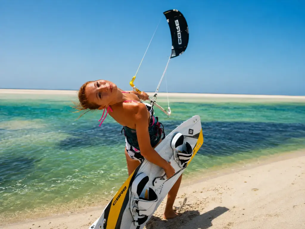 frau-kitesurfen